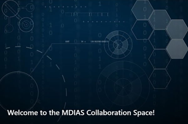Log into MDIAS Early Adopters Collaboration site